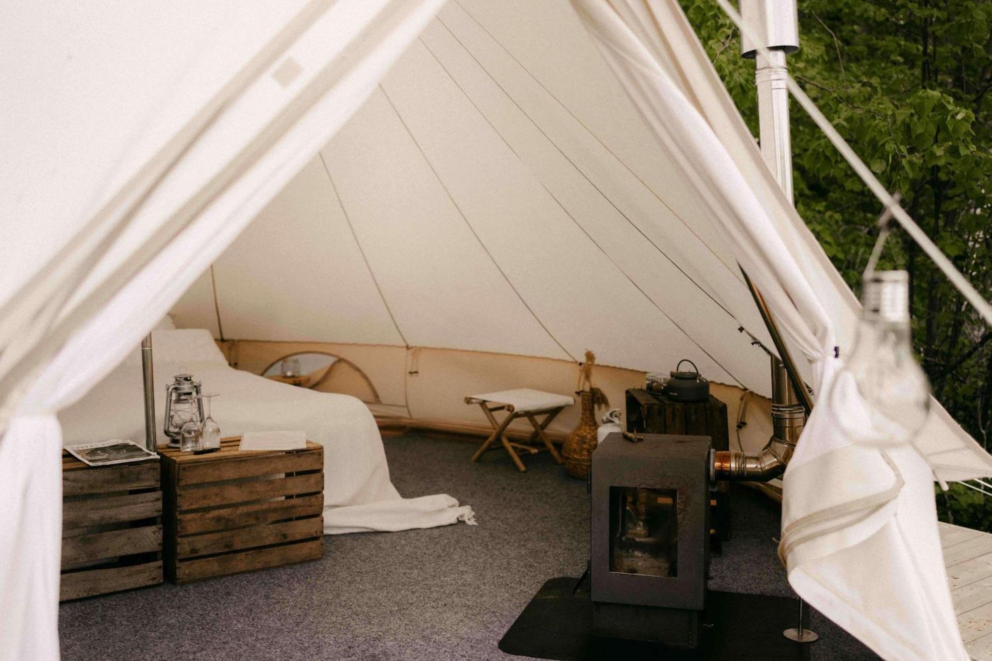 Falkeroed - Lyxig Glamping I Naturreservat Ink Frukost Grebbestad Bagian luar foto